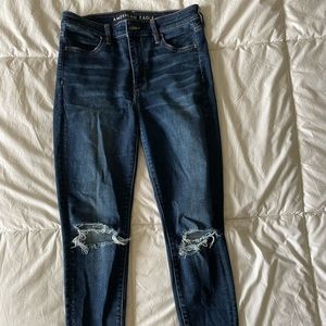 American Eagle high rise skinny jeans